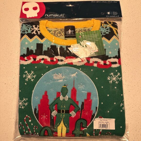 Elf Christmas Sweater - Picture 1 of 3